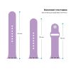 Ремінець до смарт-годинника Armorstandart Sport Band (3 Straps) для Apple Watch 49/46/45/44/42 (Series 1-3) Lilac (ARM51948) - Зображення 2