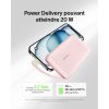 Батарея універсальна Belkin 10000mAh, 20W, USB-C, Pink (BPB021HQPK) - Зображення 2