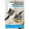 Кабель мультимедийный VGA M to VGA M 1.0m black Vention (LAJWF) - Изображение 1