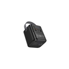 Батарея универсальная HOCO 80000mAh, 22.5W, PD20W, 4*USB/2*Type-C, ліхтарик, Black (J152 / 44522)