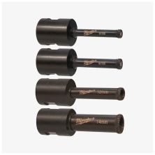 Коронка Milwaukee алмазная Diamond Max М14 6,8,10,14мм, 4шт (4932471863)