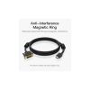 Кабель мультимедійний HDMI M to DVI M 1.5m 24+1pin 4K60Hz black Vention (ABFBG) - Зображення 2