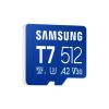 Карта пам'яті Samsung 512GB microSDXC class 10 UHS-I U3 V30 A2 T7 (MB-MB512T/WW) - Зображення 2