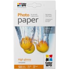 Фотопапір ColorWay 10x15 180г glossy, 50с (PG1800504R)