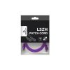 Патч-корд 3м S/FTP Cat 6A CU LSZH violet Cablexpert (PP6A-LSZHCU-V-3M) - Зображення 3