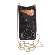 Чехол для мобильного телефона BeCover Glitter Wallet Apple iPhone Xr Black (703613) (703613)
