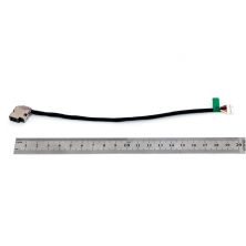Роз'єм живлення ноутбука з кабелем HP PJ969 (4.5mm x 3.0mm + center pin), 8(7)-pin, 18 см (A49120)