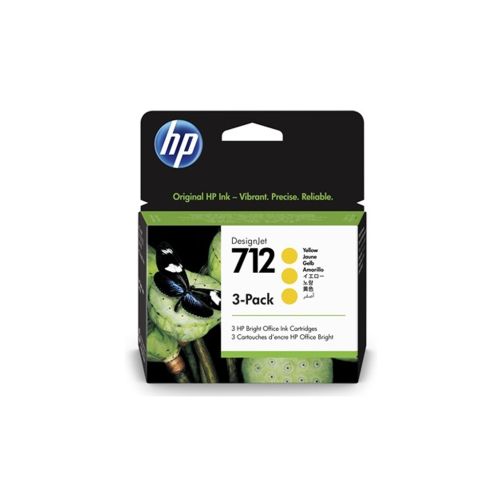Картридж HP DJ No.712 DesignJet Т230/Т630 3-Pack 29-ml Yellow (3ED79A)