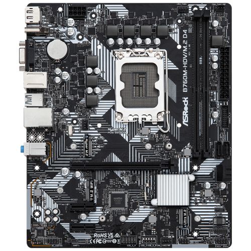 Материнская плата ASRock B760M-HDV/M.2 D4