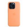 Чохол до мобільного телефона Apple iPhone 15 Pro Silicone Case with MagSafe Orange Sorbet (MT1H3ZM/A) - Зображення 1