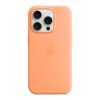 Чохол до мобільного телефона Apple iPhone 15 Pro Silicone Case with MagSafe Orange Sorbet (MT1H3ZM/A) - Зображення 2