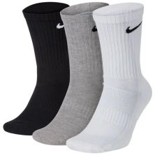Шкарпетки Nike U NK EVERYDAY CUSH CREW 3PR SX7664-964 38-42 3 пари Білий/Чорний/Сірий (194955549131)