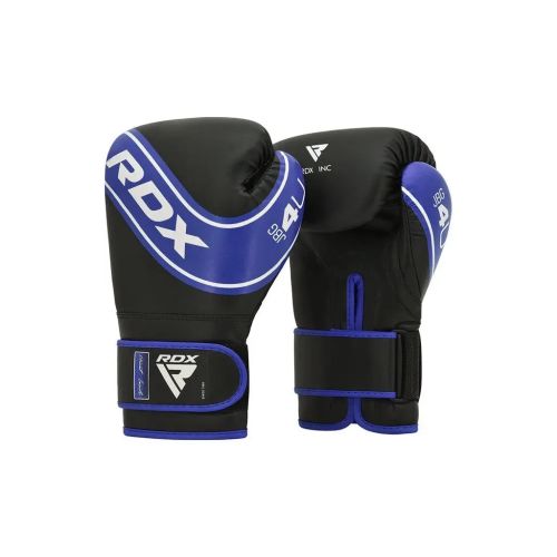 Боксерські рукавички RDX 4B Robo Kids Blue/Black 6 унцій (JBG-4U-6oz)