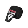 Бинт для спорта RDX на коліна K1 GYM Knee Wraps Full Black (WAH-K1FB) - Изображение 3