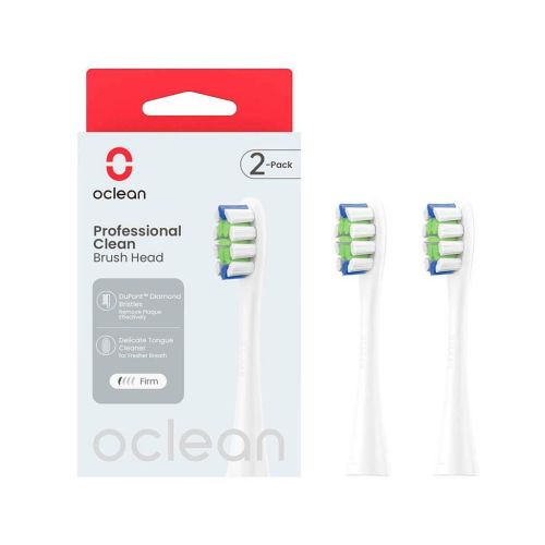 Насадка для зубной щетки Oclean P1C1 W02 Professional Clean Brush Head White (2 шт) (6970810553765)