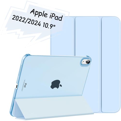 Чехол для планшета BeCover Tri Fold Hard Apple iPad 10.9 2022/2024 Light Blue (712984)