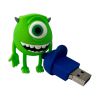 USB флеш накопитель Wibrand 16GB Mike Wazowski Green USB 2.0 (WI2.0/MW16G) - Изображение 2