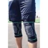 Фиксатор колена PowerPlay PP-4099 Knee Support Чорно/Зелені S/M (PP_4099_S/M_Bl/Green) - Изображение 1