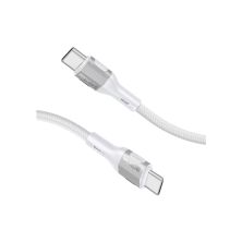 Дата кабель USB-C to USB-C 1.2m 60W PD FletchLink-CC grey Promate (fletchlink-cc.grey) Дата кабель USB-C to USB-C 1.2m 60W PD FletchLink-CC grey Promate (fletchlink-cc.grey)