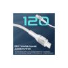 Дата кабель USB-C to USB-C 1.2m 60W PD FletchLink-CC grey Promate (fletchlink-cc.grey) - Изображение 2