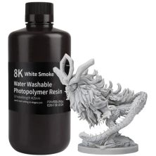 Фотополимерная смола ELEGOO Resin, Water Washable 8K, 1кг, white smoky (50.103.0140) Фотополимерная смола ELEGOO Resin, Water Washable 8K, 1кг, white smoky (50.103.0140)