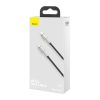 Дата кабель USB-C to USB-C 1.0m 100W metal black Baseus (CATJK-C01) - Зображення 3