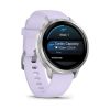 Смарт-часы Garmin Venu 4 (41mm), Gray w/ Silver + Periwinkle, GPS смарт-годинник (010-03013-01) - Изображение 2