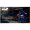 Домкрат Vitol DB-40002C/TF0402, телескопічний, гідравлічний, 4т, 2 циліндри, max 390мм (DB-40002C) - Зображення 3