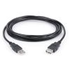 Дата кабель USB 2.0 AM/AF 1.5m Vinga (USBAMAF02-1.5) - Зображення 1