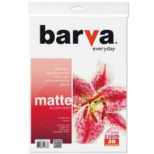 Фотобумага Barva A4 Everyday matted double-sided 220г 20с (IP-BE220-175)