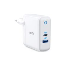 Зарядное устройство Anker PowerPort+ Atom III 45W USB-C+15W USB-A (White) (A2322G21)