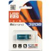 USB флеш накопитель Mibrand 32GB Сhameleon Light Blue USB 2.0 (MI2.0/CH32U6LU) - Изображение 1