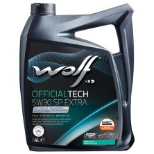 Моторное масло Wolf OFFICIALTECH 5W30 C3 SP EXTRA 4л (1049359)