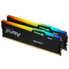 Модуль памяти для компьютера DDR5 32GB (2x16GB) 6000 MHz FURY Beast RGB Kingston Fury (ex.HyperX) (KF560C40BBAK2-32) - Изображение 1