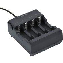 Зарядное устройство для аккумуляторов EnerGenie inputMicro-USB(5В/2А), Ni-MH/Ni-CD, AA/AAA (BC-USB-01)
