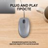 Мышка Logitech M110 Silent USB Mid Gray (910-006760) - Изображение 2