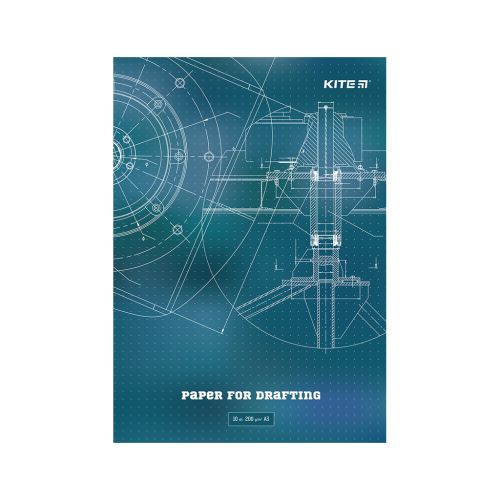 Папір для креслення Kite А3, 10 аркушів, 200г/м2 (K23-270)