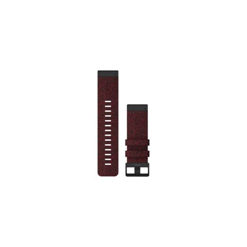 Ремешок для смарт-часов Garmin fenix 6X 26mm QuickFit Heathered Red Nylon (010-12864-06)