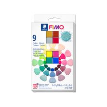 Пластика Fimo Effect Mixing Mica Colours 8 цветов х 25 г + 2 цвета х 57 г (4007817096567)