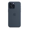 Чехол для мобильного телефона Apple iPhone 15 Pro Max Silicone Case with MagSafe Storm Blue (MT1P3ZM/A) - Изображение 1