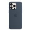 Чохол до мобільного телефона Apple iPhone 15 Pro Max Silicone Case with MagSafe Storm Blue (MT1P3ZM/A) - Зображення 2