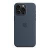 Чехол для мобильного телефона Apple iPhone 15 Pro Max Silicone Case with MagSafe Storm Blue (MT1P3ZM/A) - Изображение 3