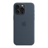 Чохол до мобільного телефона Apple iPhone 15 Pro Max Silicone Case with MagSafe Storm Blue (MT1P3ZM/A) - Зображення 3