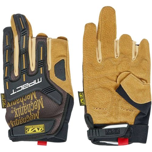 Тактичні рукавички Mechanix M-Pact Framer Leather M Brown (LFR-75-009)