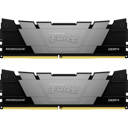 Модуль памяти для компьютера DDR4 32GB (2x16GB) 4000 MHz Renegade Black Kingston Fury (ex.HyperX) (KF440C19RB12K2/32)