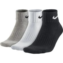 Шкарпетки Nike U NK V CUSH ANKLE-3PR VALUE SX4926-901 38-42 3 пари Чорний/Білий/Сірий (887232701130)