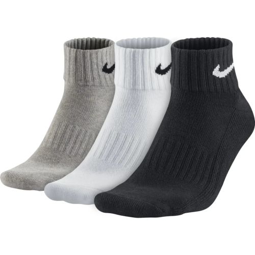 Носки Nike U NK V CUSH ANKLE-3PR VALUE SX4926-901 38-42 3 пари Чорний/Білий/Сірий (887232701130)