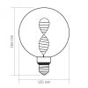 Лампочка Videx Filament 3.5W E27 1800K (VL-DNA-G125-C) - Изображение 2