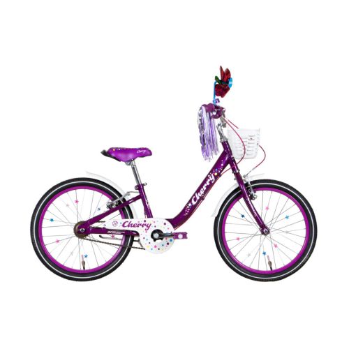 Велосипед Formula Cherry Vbr 20 10 St 2024 Фіолетовий з бiлим (OPS-FRK-20-210)