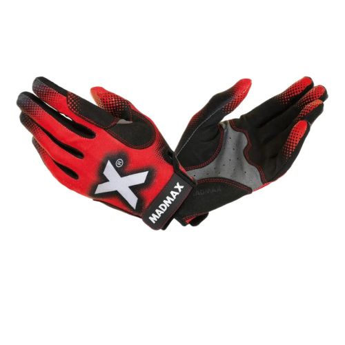 Перчатки для фитнеса MadMax MXG-101 X Gloves Black/Grey/Red S (MXG-101-RED_S)